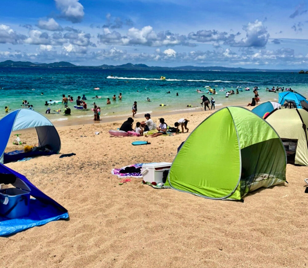 kid friendly beaches in Okinawa